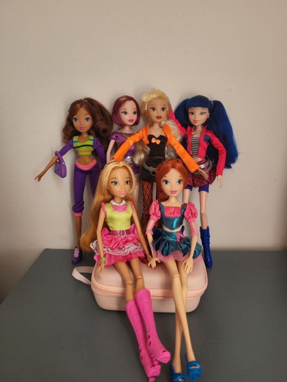 Winx Club Doll Collection – Complete 6-Girl Lot (Jakks Pacific)